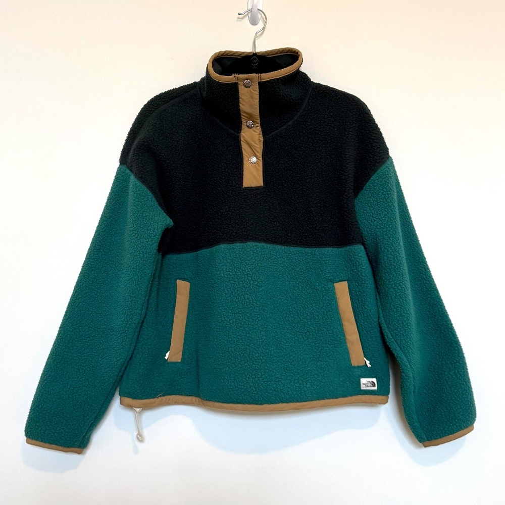The North Face Cragmont Fleece Pullover Jacket - Size M